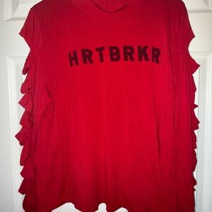 Heartbreaker long sleeve shirt by Rainbow size L